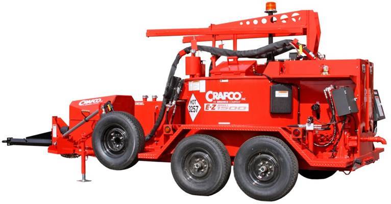 E-Z Series II 1500 Double Pumper with Electric Hose Melter