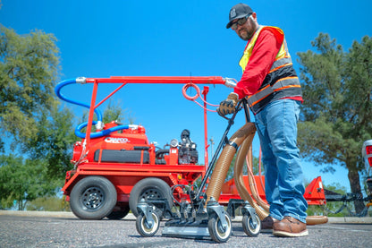 Crack-Vac 2 Dust Containment System - Skid Mount w/Compressor