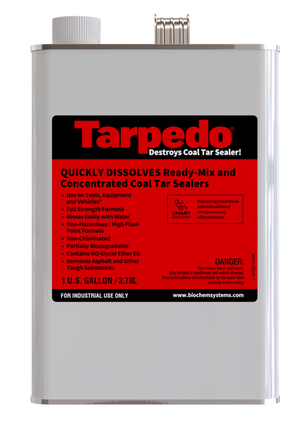 Tarpedo coal tar cleaner - 1gal. Can