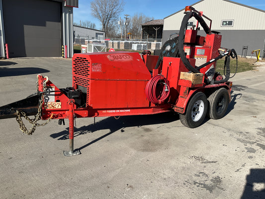 Super Shot 125DC Melter with 70CFM Compressor - Used