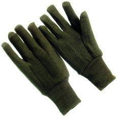 Glove - Brown Jersey, cotton (SOLD BY THE EACH)