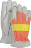 Glove - Winter HI-VIS Orange Pig Skin Driver