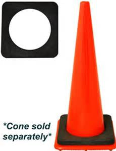 Base - 7# Base for Traffic Cones