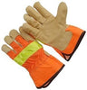 Glove - Winter HI-VIS Orange Pig Skin Driver